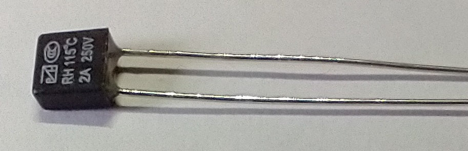 Fusible thermique fils radial 115℃