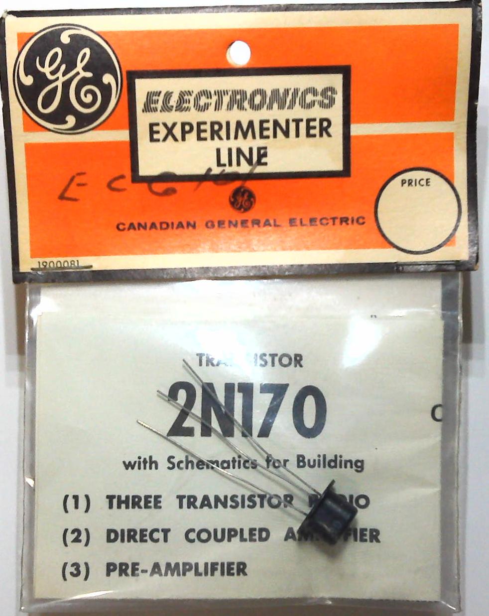 2N170 Transistor GE