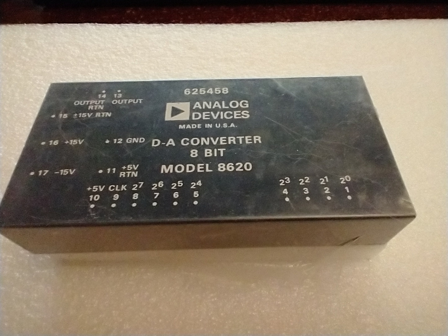 Analog Devices Model 8620 DA Converter 8-bit