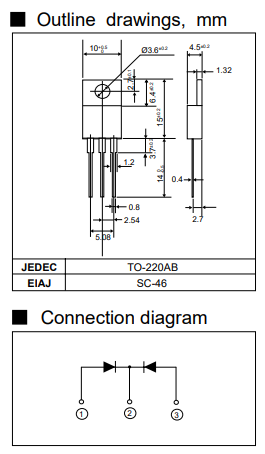 ESAC92-02 Dual Diode