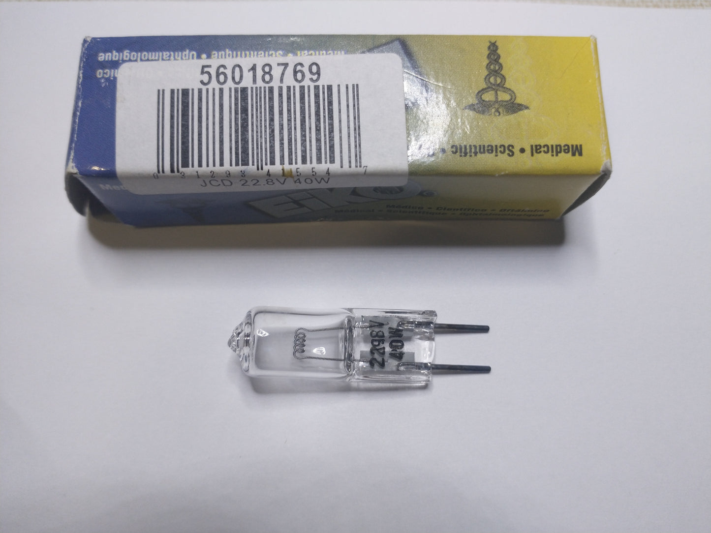 Lampe Eiko 56018769 22.8V 40W T3-1/2 Bi-pin