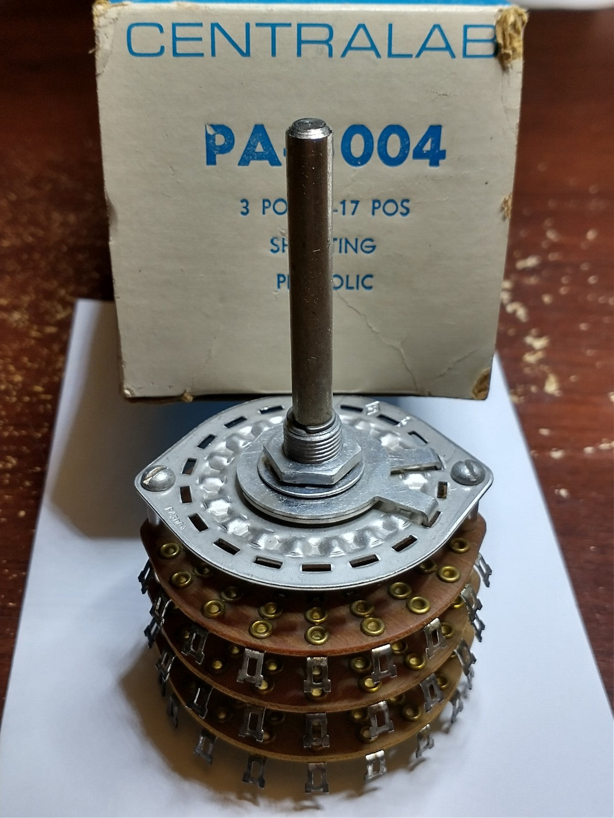 Centralab PA3004 - 3 poles 17 positions