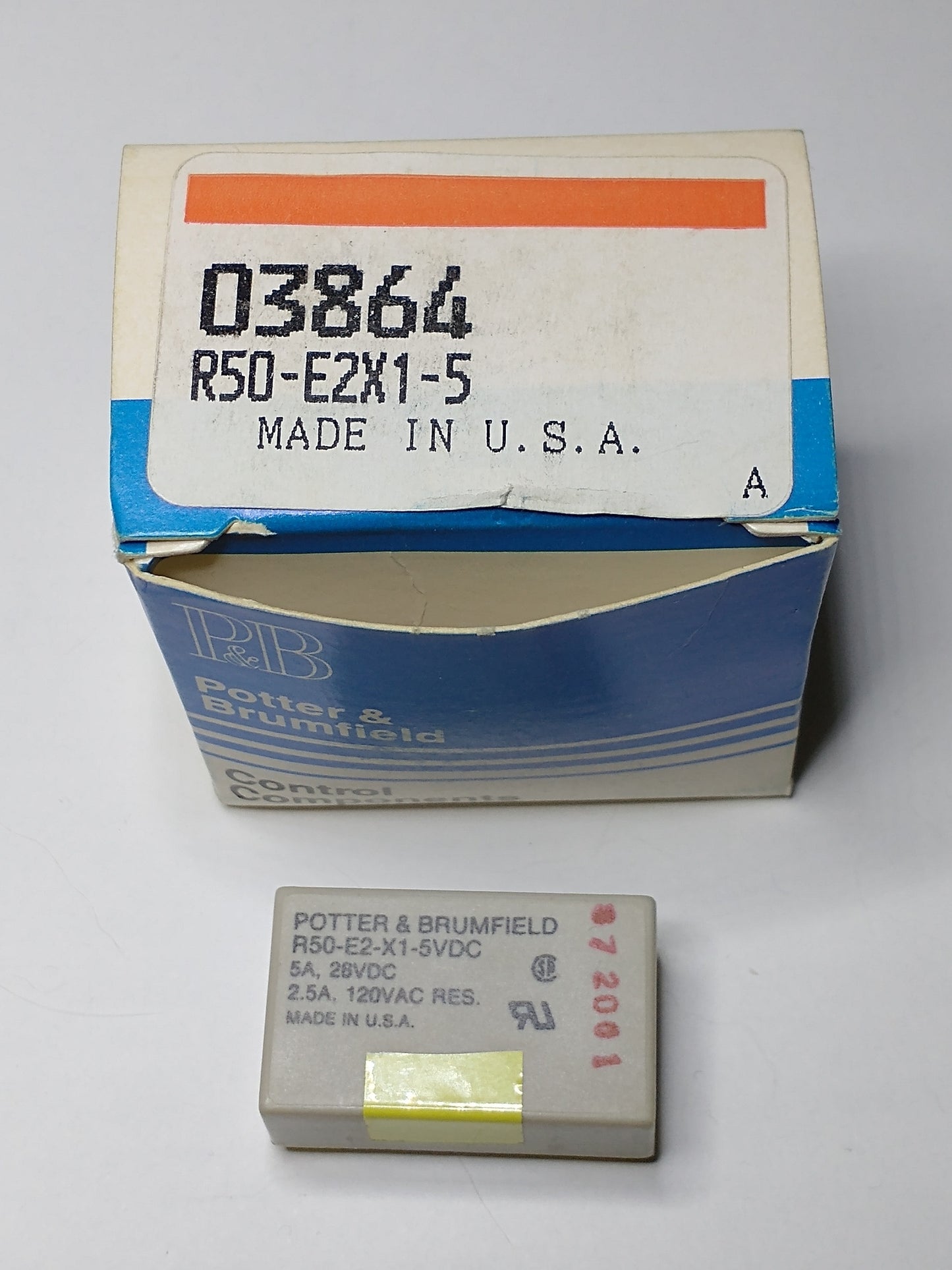 Potter & Brumfield R50-E2X1-5V Relay