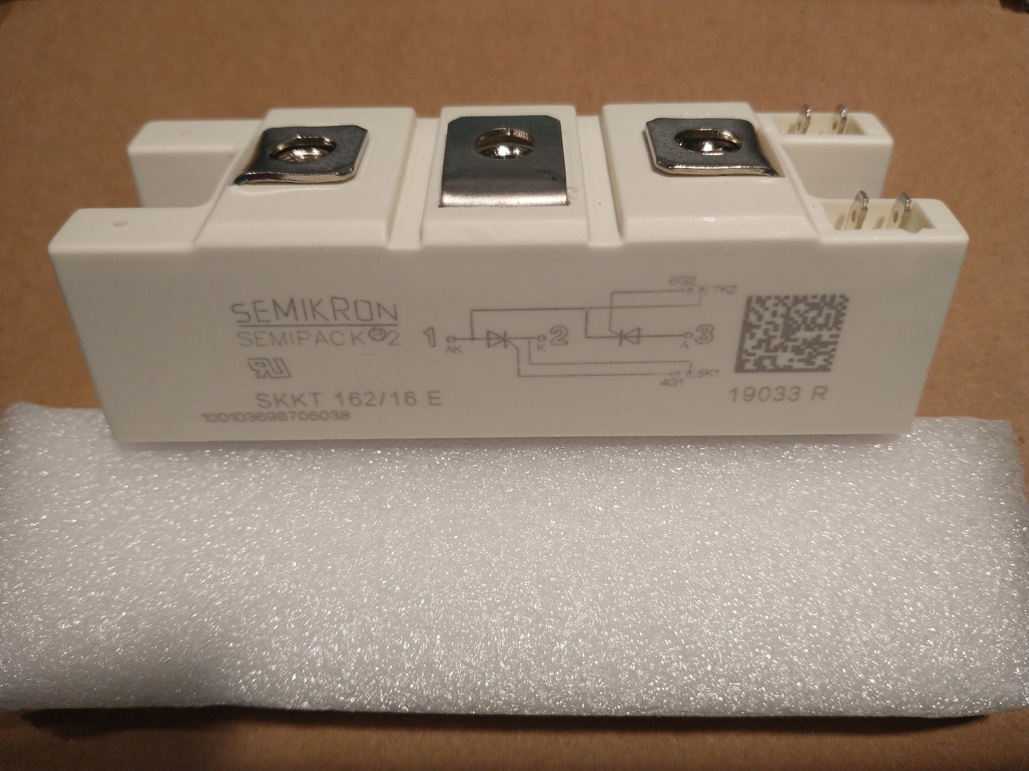 Semikron SKKT 162/16E Thyristor Module