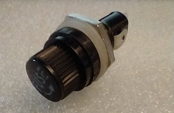 Porte-fusible 5x20mm 10A 250Vac