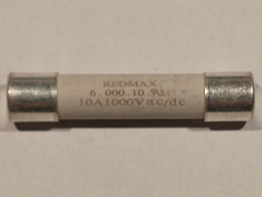 REOMAX fusible multimètre série 632 - 10A 1000v 6.3 x 32mm