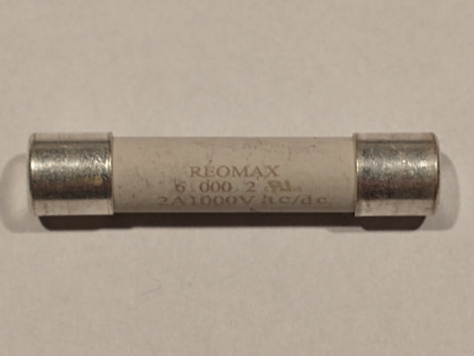 REOMAX fusible multimètre série 632 - 2A 1000v 6.3 x 32mm