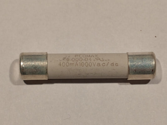 REOMAX fusible multimètre série 632 - 400ma 1000v 6.3 x 32mm