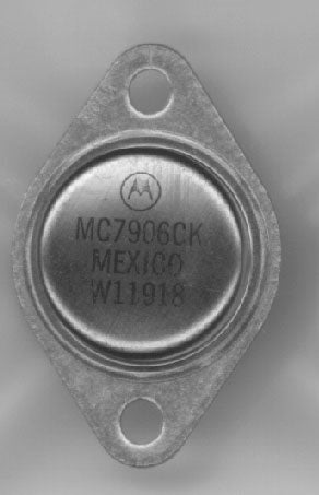 7906 6V 1A Régulateur de Voltage Négatif TO-3