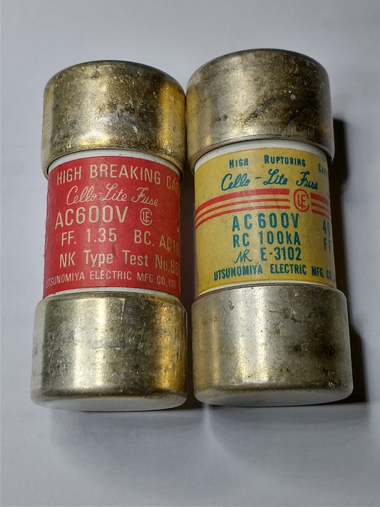 JG2 Industrial FUSE 40A FAST 600VAC 27 X 60MM - Sold Each