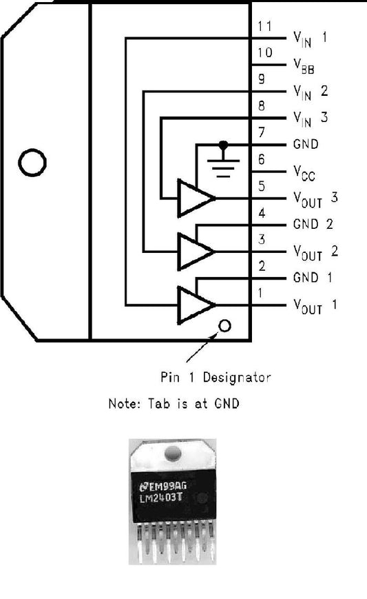 LM2403T CRT Driver