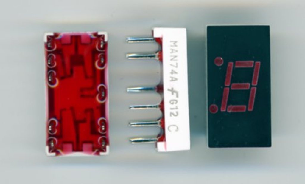 MAN74A 7-segment Display