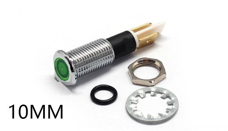 Lumière panneau 10mm Del Vert 24v Ac/Dc IP67